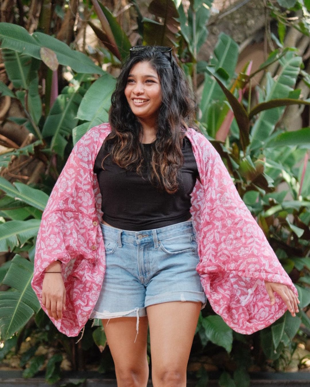 Wrap & Roll Duppata | Candy Pink