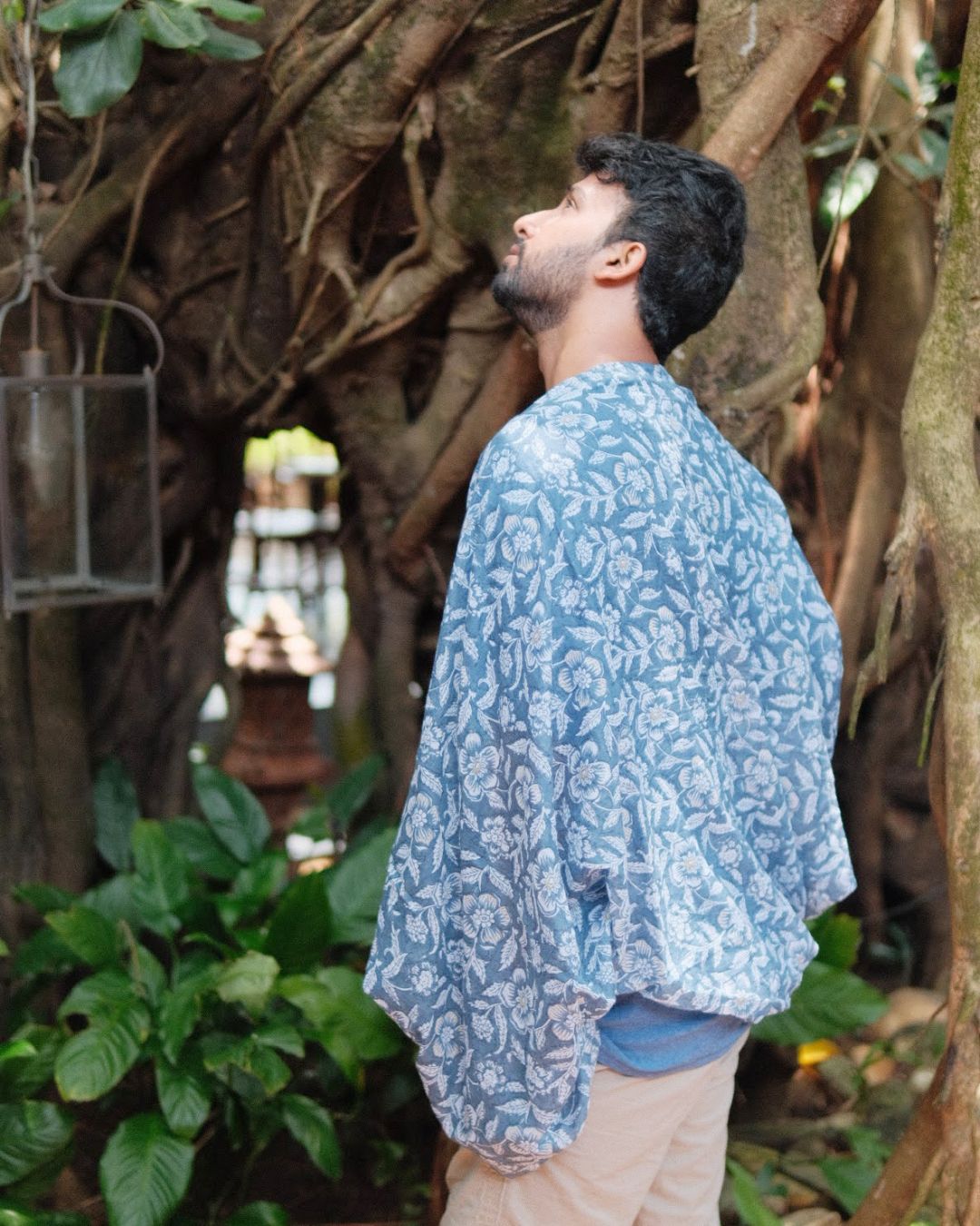 Wrap & Roll Duppata | Blue breeze