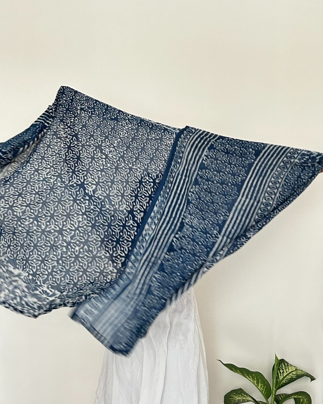 Wrap & Roll Dupatta | Indigo Dreams