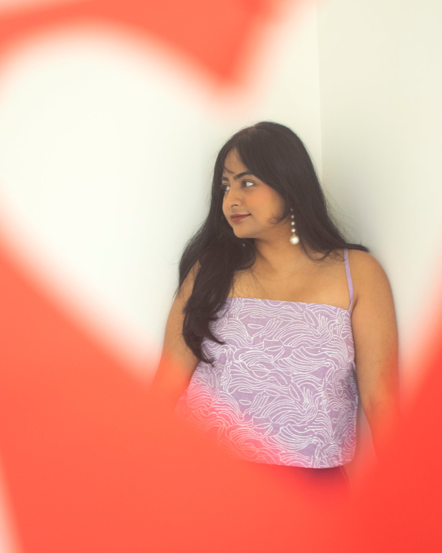 Jamun Strappy Top With Bow Back Detailing