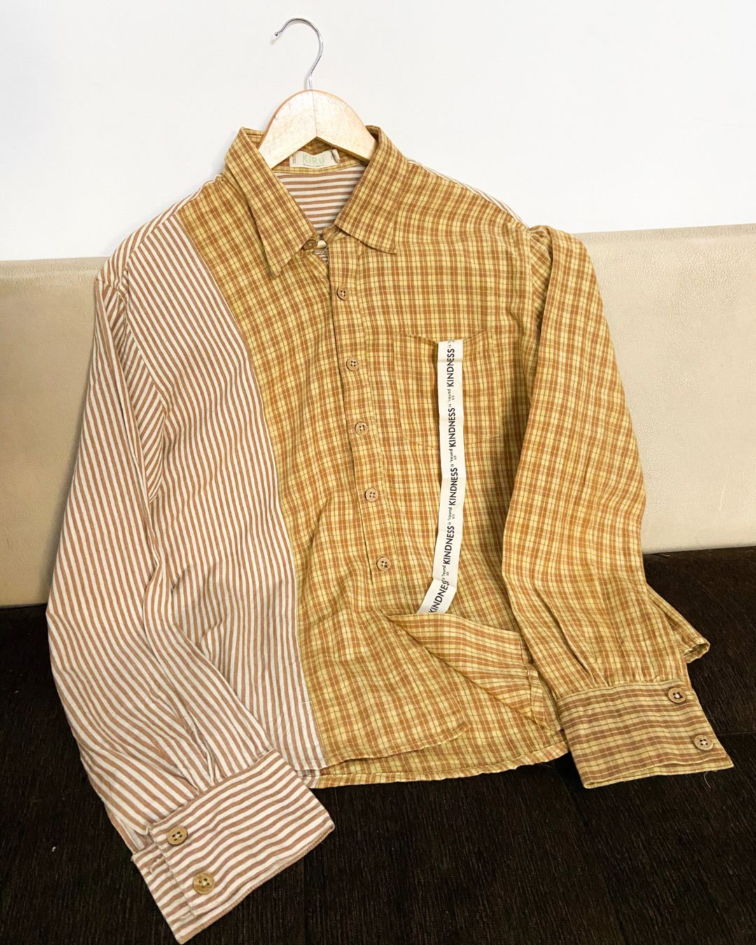 Cotton checks co-ord set / Pyjamas