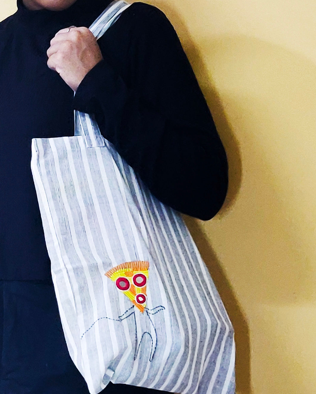 P I Z Z A Tote