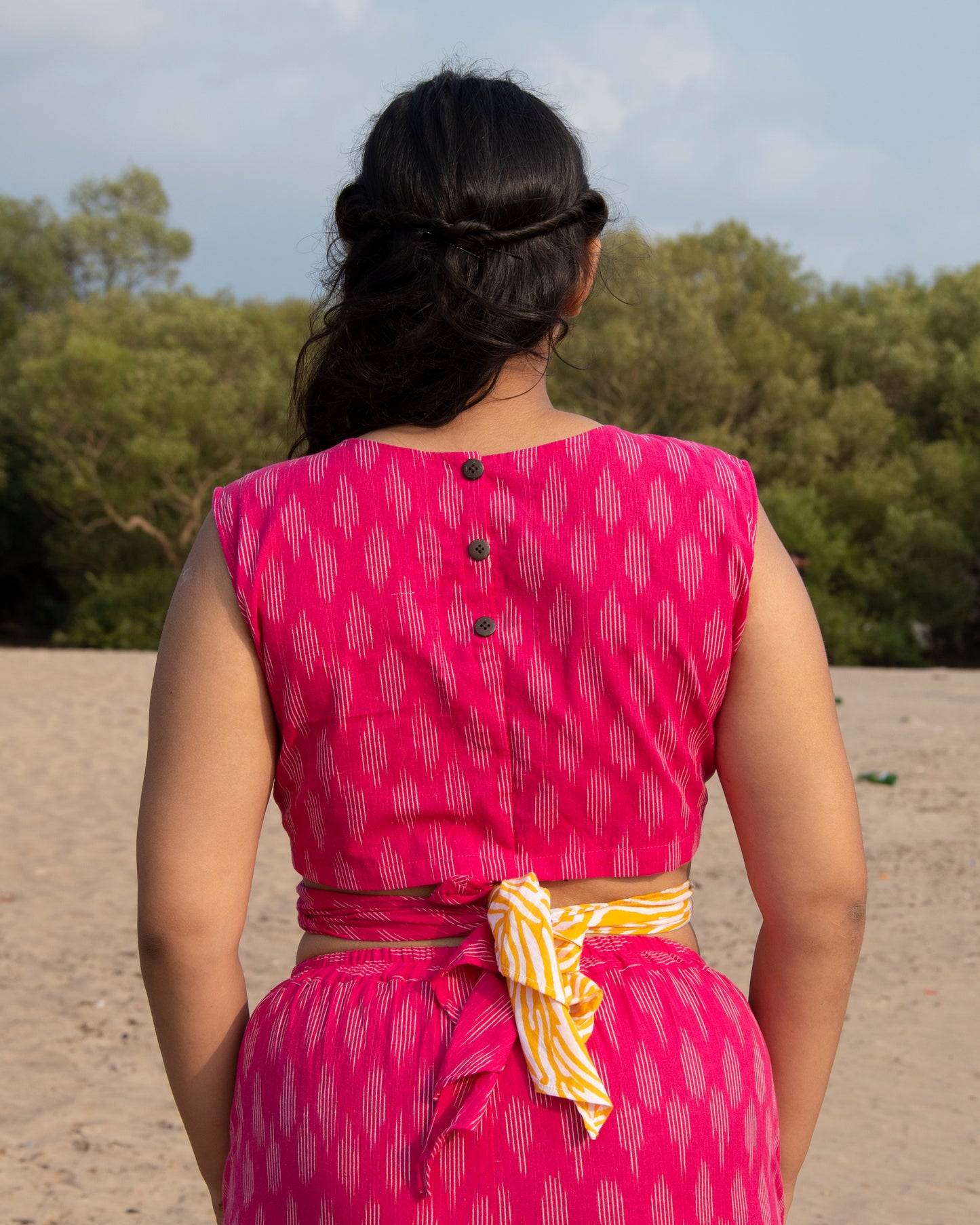 Cham Cham wrap top