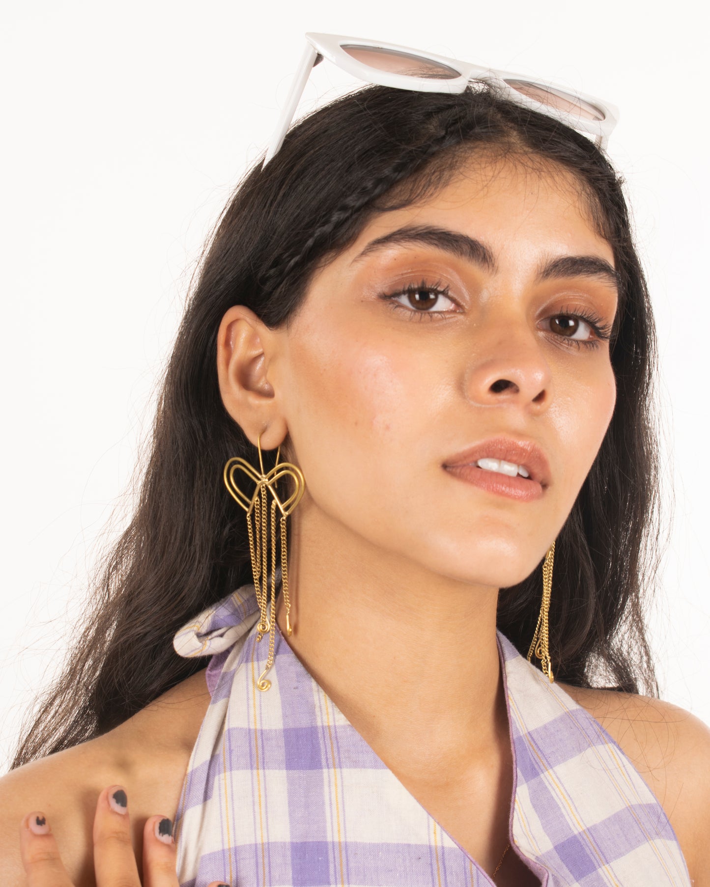 Rasmalai earrings