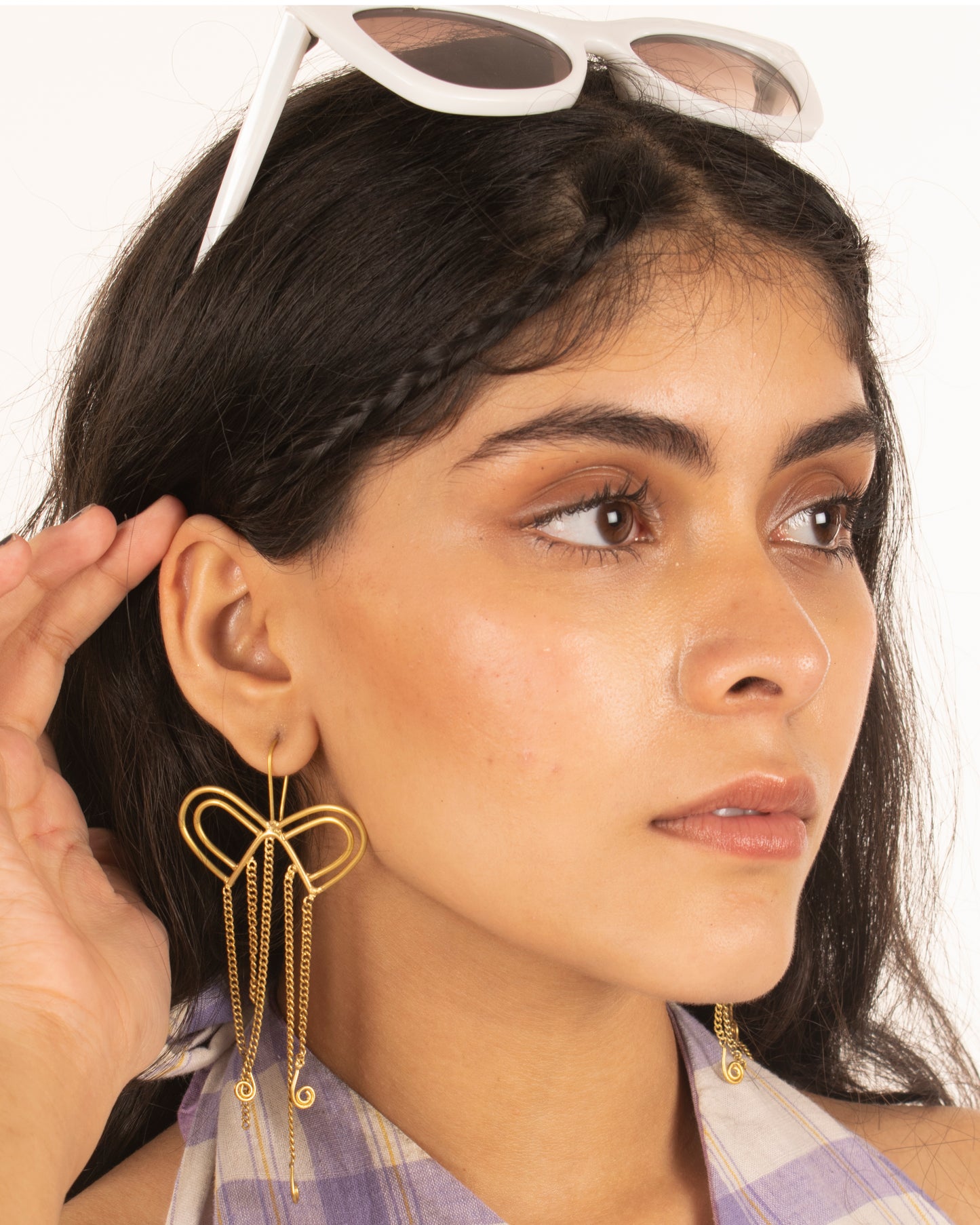 Rasmalai earrings