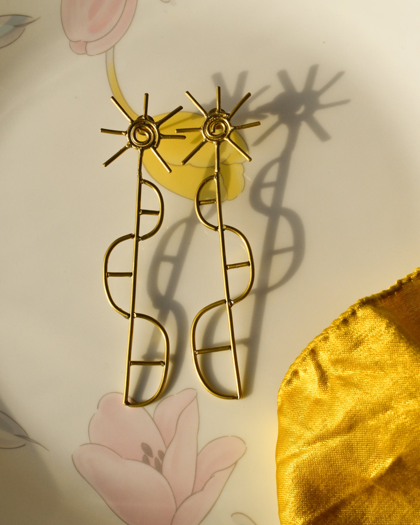 Ghewar earrings