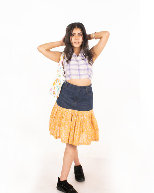 Y2K Denim skirt