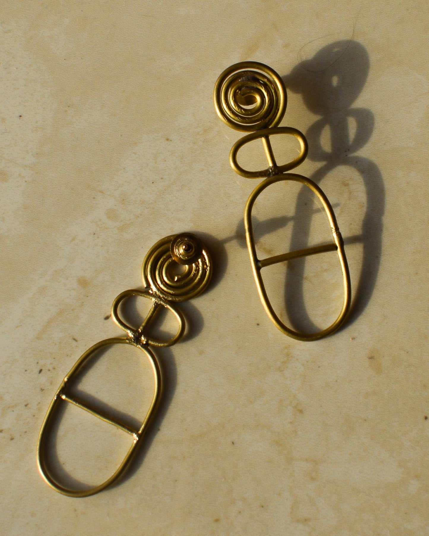 Jalebi earrings