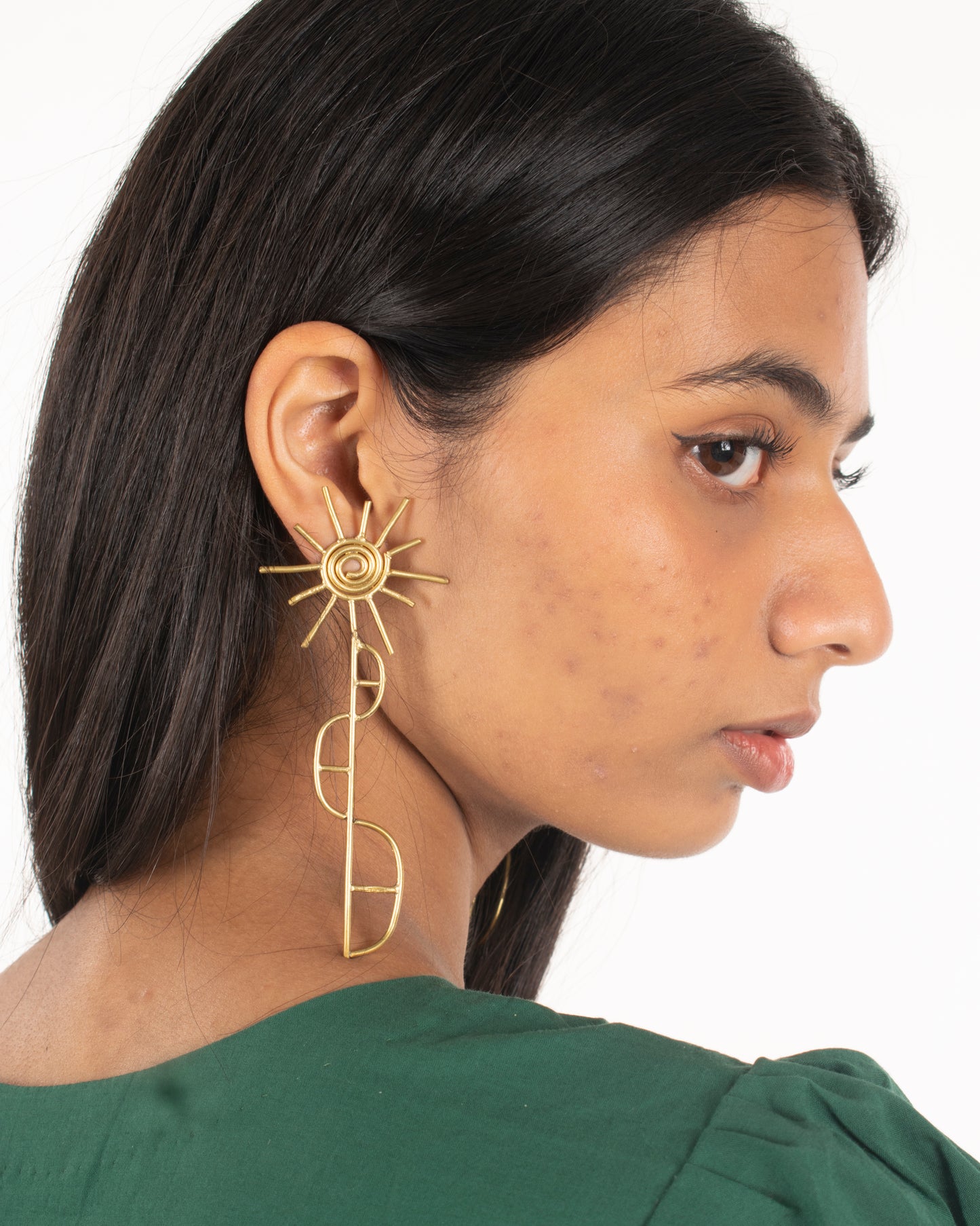 Ghewar earrings