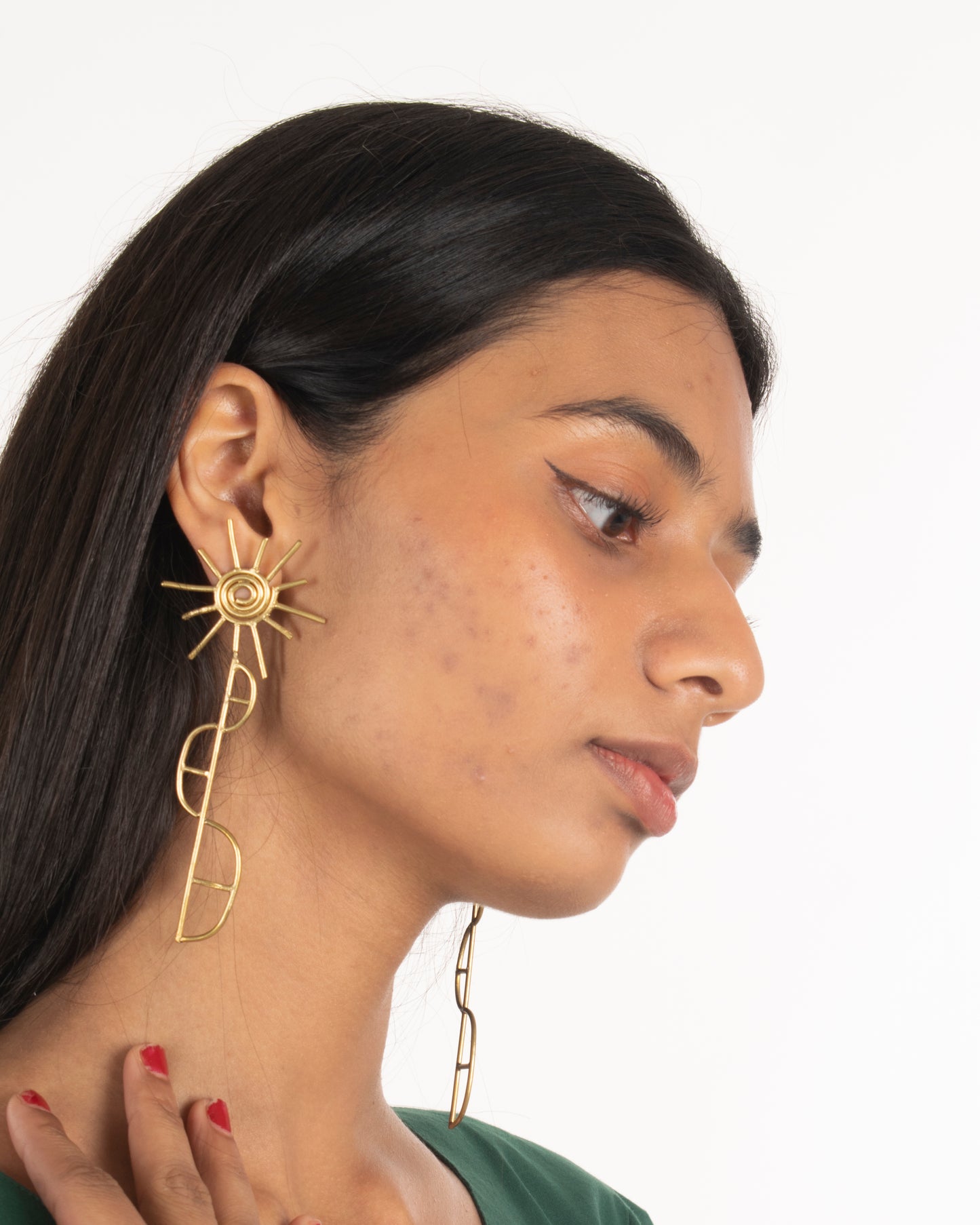 Ghewar earrings