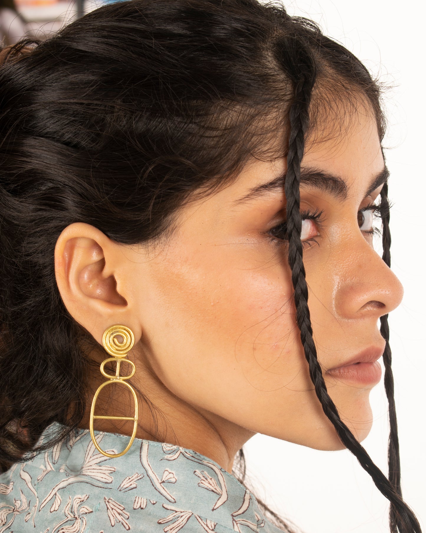 Jalebi earrings